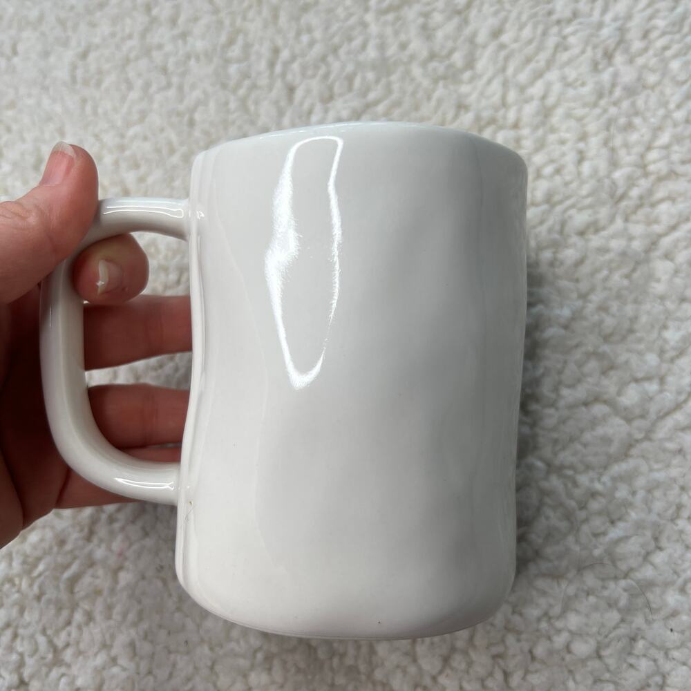 Rae Dunn Artisan Collection Mug "Hers" Red Writing - Picture 3 of 5